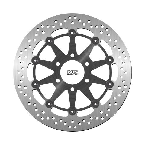 Brake disc (rotor) front HYOSUNG COMET/GD/GT 125/250/650 '04-18 (300X64X4MM) (6X10,5MM) Floating, NG Brakes
