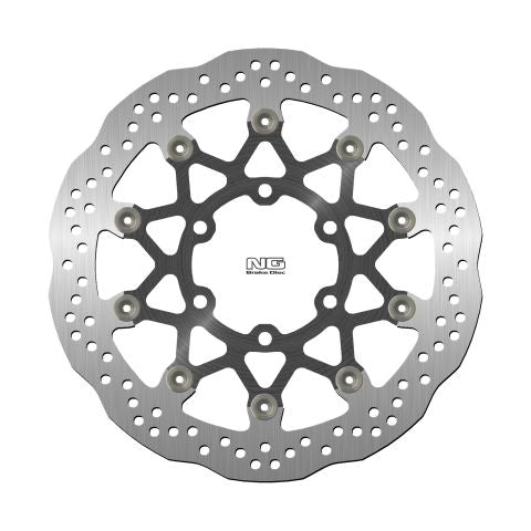 Brake disc (rotor) front KTM 390 ADVENTURE ABS '20, DUKE / ABS '17-20, RC / ABS 17-20, 125 DUKE / ABS '17-20 (320X90X5,0MM) (6X10,5MM) WAVE Floating (Aluminium center), NG Brakes