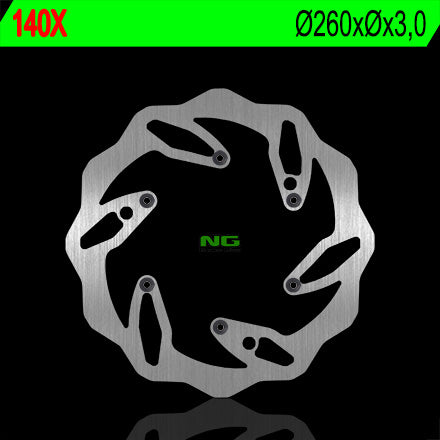 Brake disc (rotor) front KTM /HUSQVARNA / HUSABERG/ (260 X-X3,5 / 3 / 3) WAVE, NG Brakes