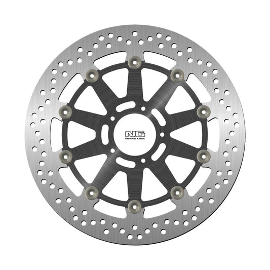 Brake disc (rotor) front KTM SUPERDUKE 1290 14-18 (320X64X5,0MM) (5X8,5MM) Floating (Aluminium center), NG Brakes