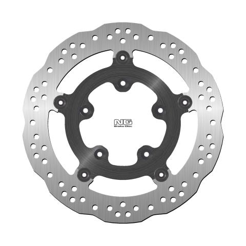 Brake disc (rotor) front KYMCO XCITING 400 '16-21 (280X88X4MM) (5X10,5MM) WAVE Floating, NG Brakes