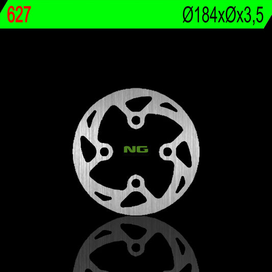 Brake disc (rotor) front MONTESA COTA 250/260/288315 04-18 (184X3,5MM) (4X18,5MM), NG Brakes