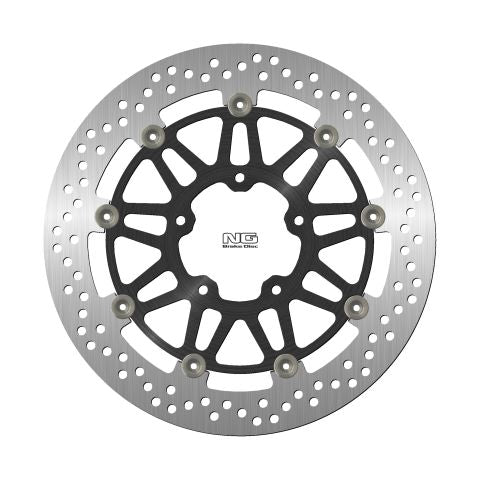 Brake disc (rotor) front MV AGUSTA BRUTALE 800 '15-21, F3 '11-19 (320X80X5MM) (5X8,5MM) Floating (Aluminium center), NG Brakes