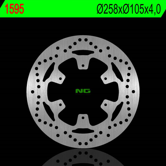 Brake disc (rotor) front PIAGGIO MP3 300/350/500 16-20 (258X105X4,0MM), NG Brakes