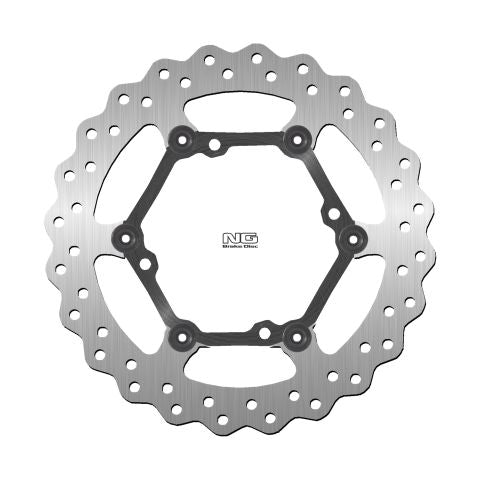 Brake disc (rotor) front SHERCO RALLY/SCF/SE 125/250/300/450 '12-19 (270X120X3MM) (4X10,5MM) WAVE Floating, NG Brakes