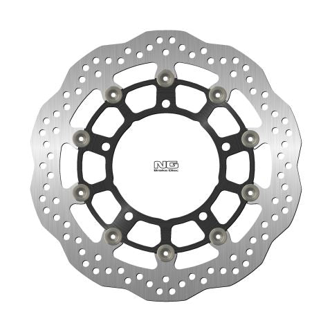 Brake disc (rotor) front SUZUKI B-KING '07-13, GSF650/1250 '07-16, GSXF650/1250 '10-18, GSXR1300 '08-18,(310x121x5MM) (5X10,5MM) WAVE Floating (Aluminium center), NG Brakes