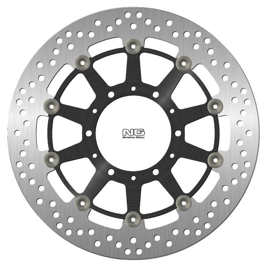 Brake disc (rotor) front SUZUKI DL 650 V-STROM ABS / XT ABS '20-22, DL 1000 V-STROM ABS / XT ABS / ADVENTURE ABS '20, DL 1050 V-STROM ABS / XT ABS / XT EXPLORER ABS '20-22 (310x121,50x5MM) (5X10,25MM) Floating (Aluminium center), NG Brakes