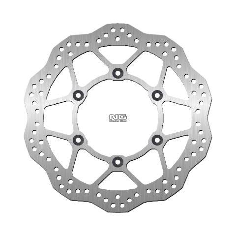 Brake disc (rotor) front SUZUKI DR 650 '91-95, DR BIG 800 '89-96, VL 800 '05-16, XF 650 FREEWIND '97-02 (300X121X5MM) (6X10,5MM) WAVE, NG Brakes