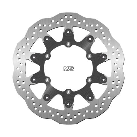 Brake disc (rotor) front SUZUKI DRZ 400 '05-10 (310X118X5MM) (6X6,5MM) WAVE Floating, NG Brakes