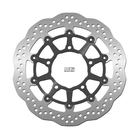 Brake disc (rotor) front SUZUKI GSXR 600 '06-'07, 750 '06, 1000 '05-'08, VZR 1800 '06-'13, VLZ 1800 '17 (310X100X5,0MM) (5X10,5MM) WAVE Floating, NG Brakes