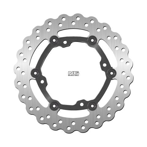Brake disc (rotor) front SUZUKI RMZ 450 '05-'14, RMZ 250 '07-'14 Floating (250X118X3MM) (4X9,5MM) WAVE Floating, NG Brakes