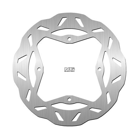 Brake disc (rotor) front SUZUKI RMZ250/450 '05-18, RMX450 '10-17 (250X118X3MM) (4X9,5MM) WAVE, NG Brakes