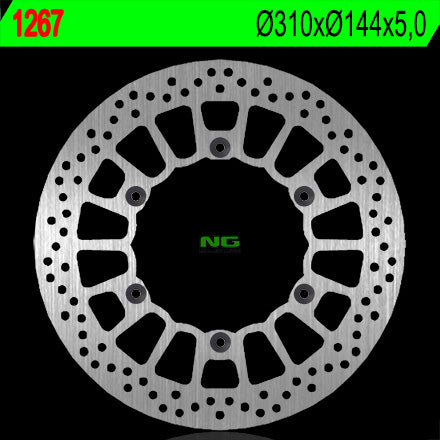 Brake disc (rotor) front TRIUMPH 865 '06-'13 (310MM) (310X144X5), NG Brakes