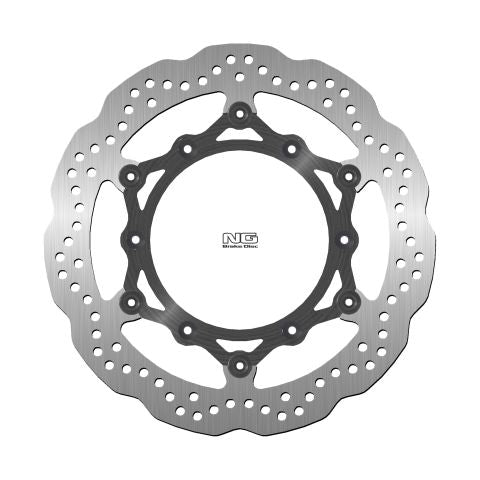 Brake disc (rotor) front TRIUMPH AMERICA '06-16, BONNEVILLE '01-16, SCRAMBLER '06-16 (310X144X5MM) (6X8,5MM) WAVE Floating, NG Brakes