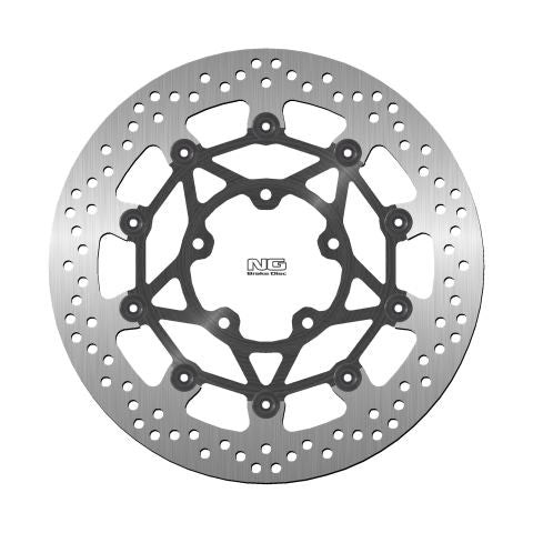 Brake disc (rotor) front TRIUMPH BONNEVILLE T100 '17-'20 (310X82,5X5MM) ( 5X10,5MM) Floating, NG Brakes