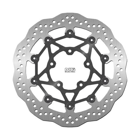 Brake disc (rotor) front TRIUMPH BONNEVILLE T100 '17-18 (310X82,5X5MM) ( 5X10,5MM) WAVE Floating, NG Brakes