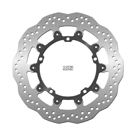 Brake disc (rotor) front TRIUMPH SPEED TRIPLE 1050 '08-'17, SPRINT 1050 '10-'14 (320X150X5MM) (5X10,5MM) WAVE Floating, NG Brakes