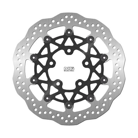 Brake disc (rotor) front TRIUMPH SPEEDMASTER '10-15, THUNDERBIRD '09-14 (310X78X5MM) (5X10,5MM) WAVE Floating, NG Brakes
