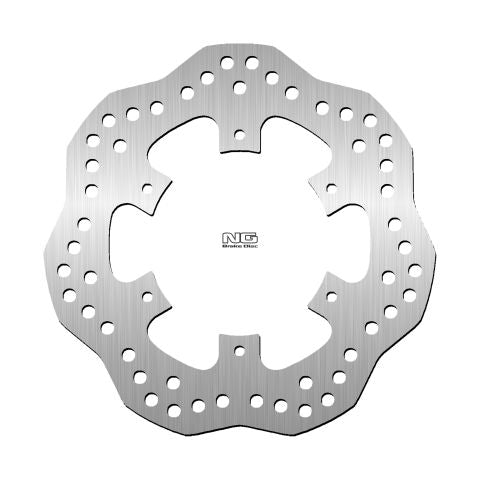 Brake disc (rotor) front/rear DERBI GP1 50 '05-11, GILERA RUNNER 50/125/180 '02-16 (220X105X4MM) (6X6,5MM) WAVE, NG Brakes