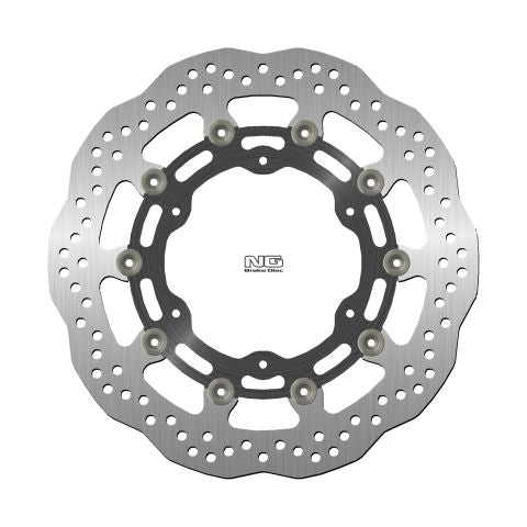 Brake disc (rotor) front YAMAHA FJR1300 '03-19, MT-01 '05-06, XV1700 '09-17, YZF R7 '99-02 (320X132X5MM) (6X8,5MM) WAVE Floating (Aluminium center), NG Brakes