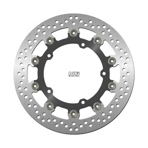 Brake disc (rotor) front YAMAHA FZ6, MT03, MT09,XJ6, XSR 900, R3, R25, XV 1700, XV 1900 (Aluminium center) (298X132X5,0MM) (5X8,5MM) Floating (Aluminium center), NG Brakes