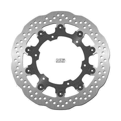 Brake disc (rotor) front YAMAHA XV1600 WILD STAR '99-04, XVZ1300 '99-01 (298X132X5MM) (6X10,5MM) WAVE Floating, NG Brakes