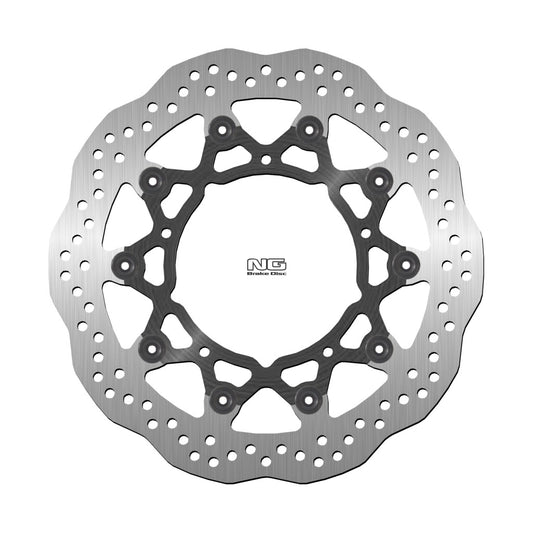 Brake disc (rotor) front YAMAHA YZF R6 05-16, YZF R1 07-11, XTZ 1200 11-17, FZ 8 10-15 (310X132X5) WAVE Floating, NG Brakes