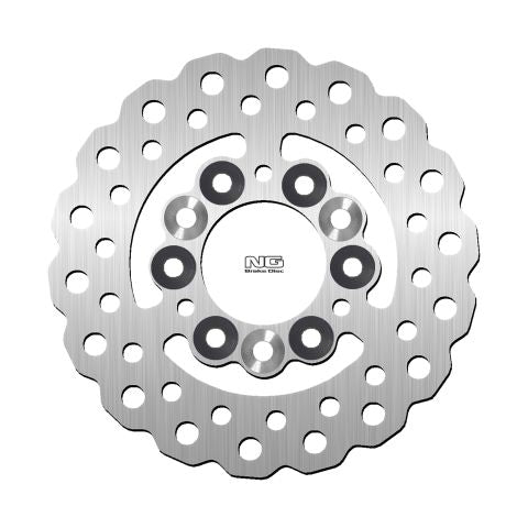 Brake disc (rotor) rear APRILIA 50 SKUTER CPI,BETA,GENERIC,GILERA,PEUGEOT,PGO,SYM,YAMAHA (190x58x3,7MM) (3X) WAVE, NG Brakes