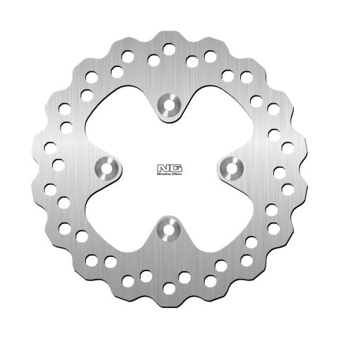 Brake disc (rotor) rear BOMBARDIER 400/500/650/800 '02-07 (205X4MM) (4X8,5MM) WAVE, NG Brakes