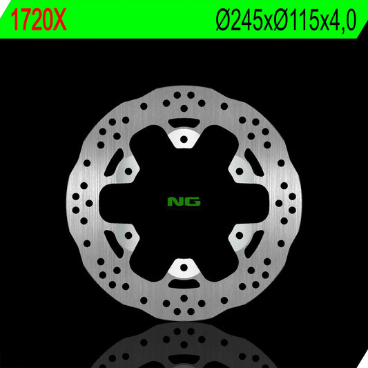 Brake disc (rotor) rear DUCATI MONSTER 797 17-18, 821 18 WAVE, NG Brakes