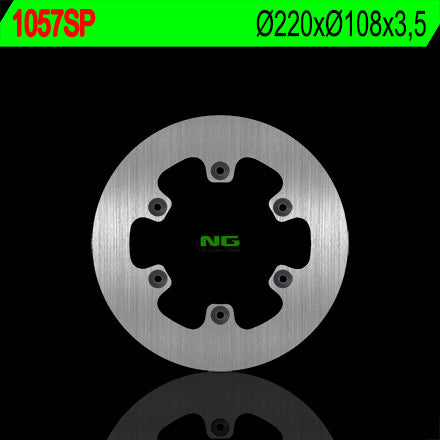 Brake disc (rotor) rear GAS GAS 80/515 '94-'11 (220X108X3,5),, NG Brakes