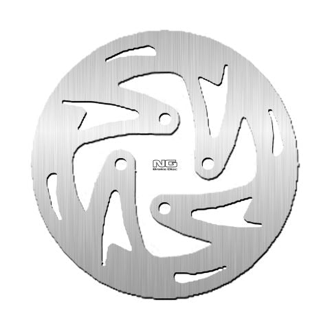 Brake disc (rotor) rear GAS GAS MC65 '06-08, MX65 '10-11 (180X45X3MM) (4X6,5MM), NG Brakes