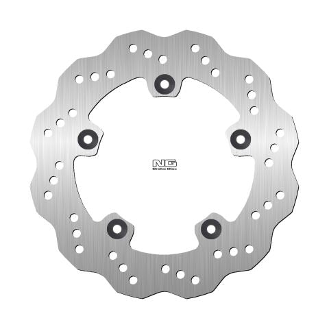 Brake disc (rotor) rear GSF 650/1250 '06-17, GSR 600 '06-11, GSX 650/1250 '10-18 (240X120X5MM) (5X10,5MM) WAVE, NG Brakes