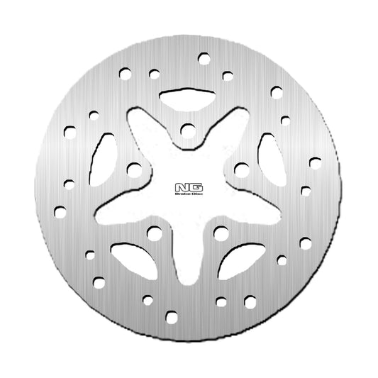 Brake disc (rotor) rear HM CRX 10/12/15 SENIOR/JUNIOR '03-05, MINI BAJA 10/12/14 '10-11, MINI RACING JUNIOR '10-11, RACING 14 MX '10-11 (160X45X3) (5X6,5), NG Brakes