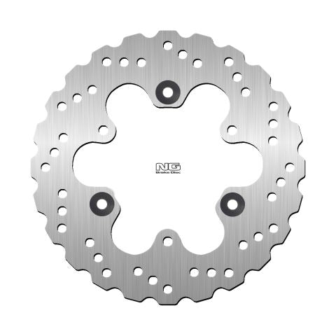 Brake disc (rotor) rear KAWASAKI 250 NINJA '13-18 (220X100X5MM) (3X10,5MM) WAVE, NG Brakes