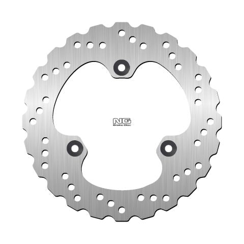 Brake disc (rotor) rear KAWASAKI EX 250/300 NINJA 07-17 (220X110X5,0MM) (3X10,5MM) WAVE, NG Brakes