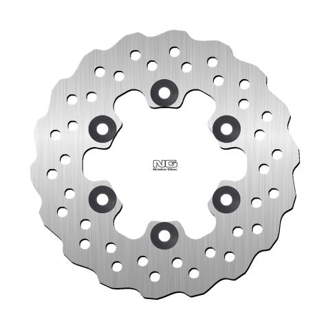 Brake disc (rotor) rear KAWASAKI KLX125 '10-17 (190X84X4MM) (6X10,5MM) WAVE, NG Brakes
