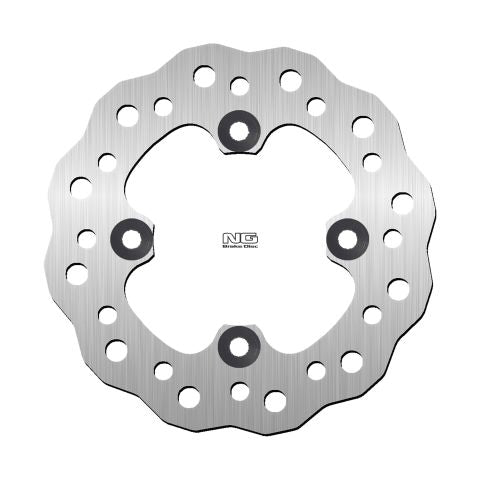 Brake disc (rotor) rear KAWASAKI KLX140 '11-23, KX100 '89-21, KX80 '79-00, KX85 '00-24 (184X84X3MM) (4X9,5MM) WAVE, NG Brakes
