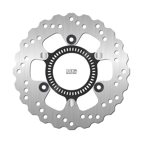 Brake disc (rotor) rear KAWASAKI VERSYS 250/300 '17-20 (220X100X5,5MM) (3X10,5MM) WAVE, NG Brakes