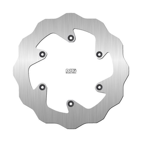 Brake disc (rotor) rear KTM SX/EXC/LC 4, GAS GAS EC/EX 250/350 '21, HUSABERG FE 350/450/600 '99-14 (220X110X4,2MM) (6X6,5MM) WAVE Full (NG141, NG129), NG Brakes
