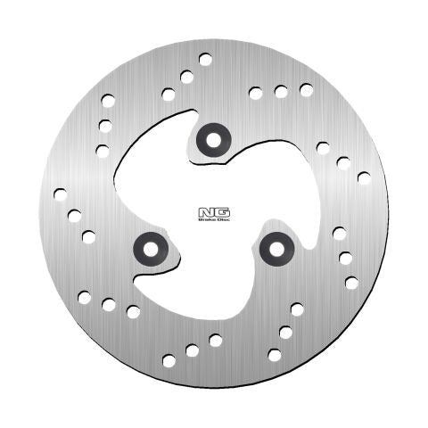 Brake disc (rotor) rear PEUGEOT VIVACITY 50 '98-03 (190X58X4MM) (3X12MM), NG Brakes