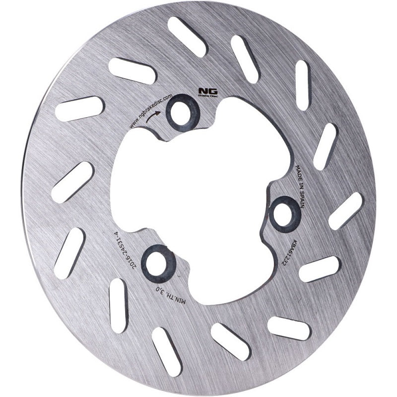 Brake disc (rotor) rear RIEJU MRT/SUPERMOTO 50/125 '09-'19 (180X62X3,5MM), NG Brakes