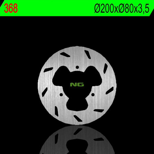 Brake disc (rotor) rear RIEJU RR 5005-08, RS 1 50 99 (22X80X3,5MM) (3X8,5MM), NG Brakes