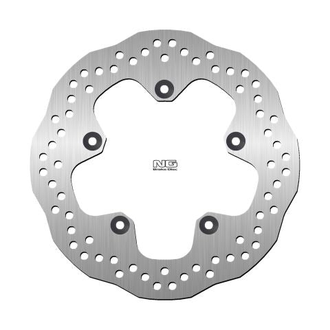 Brake disc (rotor) rear SUZUKI GSX 1000S 15-18 (250X121X5,0MM) (5X10,5MM) WAVE, NG Brakes