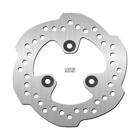 Brake disc (rotor) rear SUZUKI GSXR/GSXS 125 '17-21 (187X57,7X4MM) (3X10,5MM) WAVE, NG Brakes