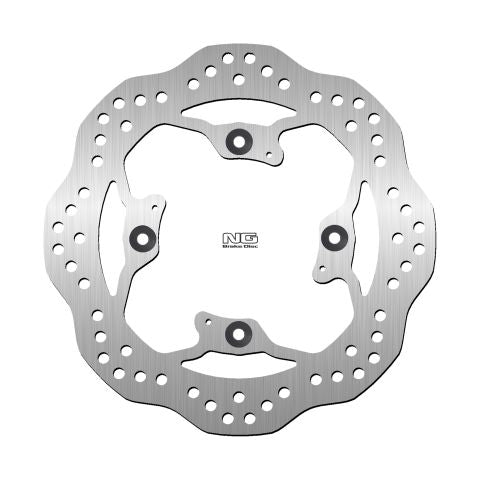 Brake disc (rotor) rear TIRUMPH TIGER 800 '17-20 (255X105X6MM) (4X10,5MM) WAVE, NG Brakes
