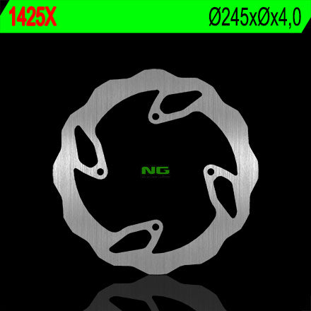 Brake disc (rotor) rear TM 125/250/300/450/530 '10-'15 (245X4) (4X6,5MM) WAVE, NG Brakes