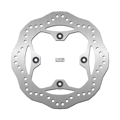 Brake disc (rotor) rear TRIUMPH BONNEVILLE 750/790/800/865 '01-18, TIGER XC 800 '10-17 (255X105X5MM) (4X10,5MM) WAVE, NG Brakes
