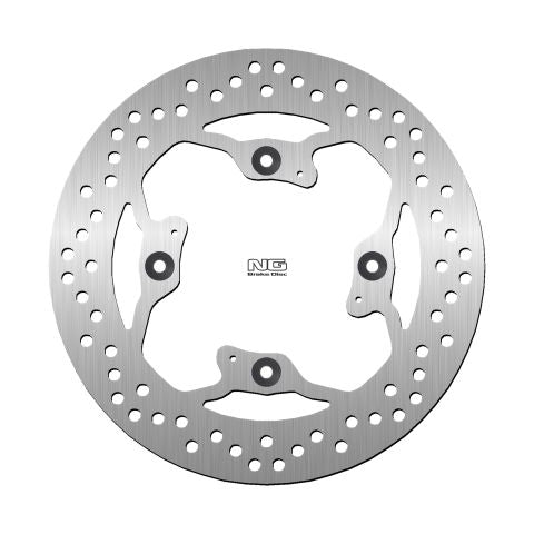 Brake disc (rotor) rear TRIUMPH BONNEVILLE 900/1200 '17-'22, SCRAMBLER 1200 '19-22, SPEED TRIPLE 1050 '17-'21 (255X105X5,5MM) (4X10,5MM), NG Brakes
