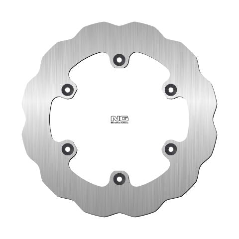 Brake disc (rotor) rear YAMAHA DT125 '84-07, HRD GS/MC 125/250 '94-96 (220X115X4MM) (6X6,5MM) WAVE, NG Brakes